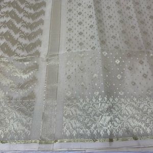 Moslin jamdani saree, brand new